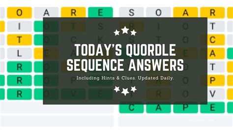 quordle daily answer.